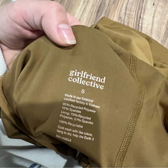 Girlfriend Collective Saturn Naomi Workout Dress Romper Skort - Picture 11 of 13